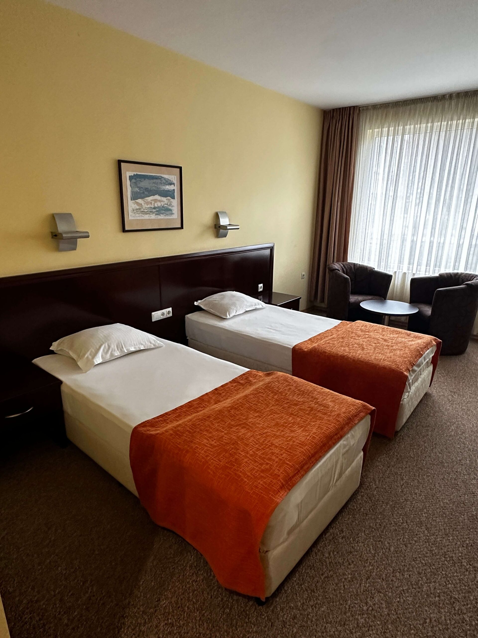 Двойна стая с отделни легла в Хотел Divesta